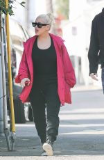 CHRISTINA AGUILERA Out in Santa Monica 01/14/2020