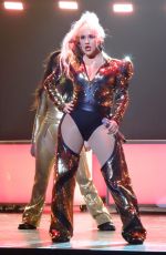 CHRISTINA AGUILERA Performs on New Year