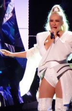 CHRISTINA AGUILERA Performs on New Year