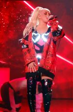 CHRISTINA AGUILERA Performs on New Year