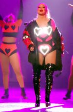 CHRISTINA AGUILERA Performs on New Year