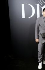 CHRISTINA RICCI at Dior Homme Show at Paris Fashion Week 01/17/2020