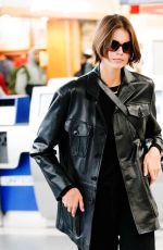 CINDY CRAWFORD and KAIA GERBER at Laguardia Airport in New York 01/15/2020