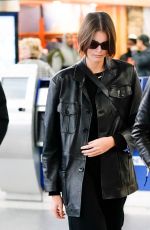 CINDY CRAWFORD and KAIA GERBER at Laguardia Airport in New York 01/15/2020