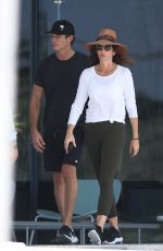 CINDY CRAWFORD Out and About in Miami Beach 12/31/2019