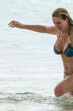 CLAIRE SWEENEY in Bikini at a Beach in Barbados 01/13/2020