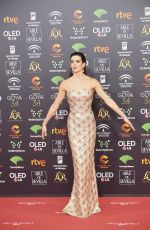 CLARA LAGO at 34th Goya Cinema Awards 2020 in Madrid 01/25/2020