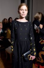 CLEMENCE POESY at Valentino Fashion Show at PWF in Paris 01/22/2020