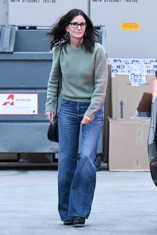 COURTENEY COX at Celine Store in Los Angeles01/16/2020