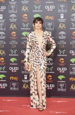 CUCA ESCRIBANO at 34th Goya Cinema Awards 2020 in Madrid 01/25/2020