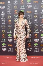 CUCA ESCRIBANO at 34th Goya Cinema Awards 2020 in Madrid 01/25/2020