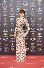 CUCA ESCRIBANO at 34th Goya Cinema Awards 2020 in Madrid 01/25/2020
