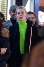 DAKOTA and ELLE FANNING Out in London 01/24/2020