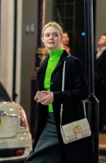 DAKOTA and ELLE FANNING Out in London 01/24/2020