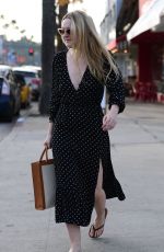 DAKOTA FANING Out Shopping in Los Angeles 01/03/2020