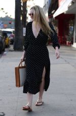 DAKOTA FANING Out Shopping in Los Angeles 01/03/2020