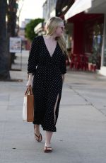 DAKOTA FANING Out Shopping in Los Angeles 01/03/2020