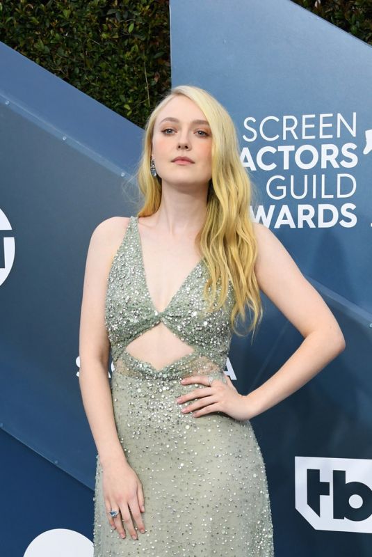 DAKOTA FANNING at 26th Annual Screen Actors Guild Awards in Los Angeles 01/19/2020