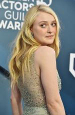 DAKOTA FANNING at 26th Annual Screen Actors Guild Awards in Los Angeles 01/19/2020