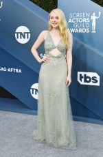 DAKOTA FANNING at 26th Annual Screen Actors Guild Awards in Los Angeles 01/19/2020