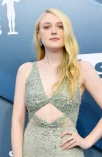 DAKOTA FANNING at 26th Annual Screen Actors Guild Awards in Los Angeles 01/19/2020