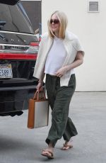DAKOTA FANNING Leaves Lancer Dermatologist in Beverly Hills 01/04/2020