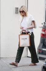 DAKOTA FANNING Leaves Lancer Dermatologist in Beverly Hills 01/04/2020