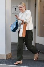 DAKOTA FANNING Leaves Lancer Dermatologist in Beverly Hills 01/04/2020