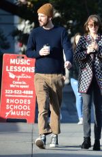 DAKOTA JOHNSON and Blake Lee Out for Coffee in Los Angeles 01/16/2020