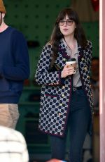DAKOTA JOHNSON and Blake Lee Out for Coffee in Los Angeles 01/16/2020