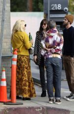 DAKOTA JOHNSON and BUSY PHILIPPS at Larchmont Village in Los Angeles 01/16/2020