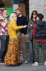 DAKOTA JOHNSON and BUSY PHILIPPS at Larchmont Village in Los Angeles 01/16/2020