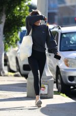 DAKOTA JOHNSON Leaves a Gym in Los Angeles 01/10/2020
