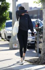 DAKOTA JOHNSON Leaves a Gym in Los Angeles 01/10/2020