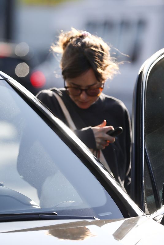 DAKOTA JOHNSON Leaves a Gym in Los Angeles 01/10/2020
