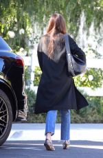 DAKOTA JOHNSON Leaves San Vicente Bungalows in West Hollywood 01/07/2020