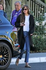 DAKOTA JOHNSON Leaves San Vicente Bungalows in West Hollywood 01/07/2020