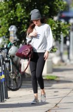DAKOTA JOHNSON Leaves Yoga Class in Los Angeles 01/17/2020