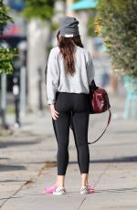 DAKOTA JOHNSON Leaves Yoga Class in Los Angeles 01/17/2020
