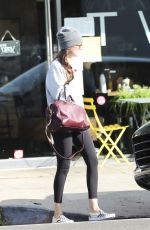 DAKOTA JOHNSON Leaves Yoga Class in Los Angeles 01/17/2020