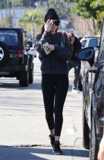 DAKOTA JOHNSON Leaves Yoga Class in Studio City 01/23/2020