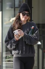 DAKOTA JOHNSON Leaves Yoga Class in Studio City 01/23/2020