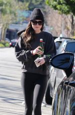 DAKOTA JOHNSON Leaves Yoga Class in Studio City 01/23/2020