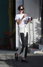 DAKOTA JOHNSON Out and About in Los Angeles 01/30/2020