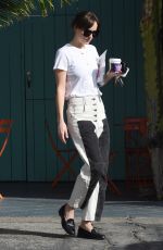 DAKOTA JOHNSON Out for Coffee in Los Angeles 01/30/2020
