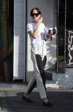 DAKOTA JOHNSON Out for Coffee in Los Angeles 01/30/2020