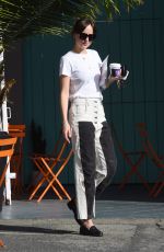 DAKOTA JOHNSON Out for Coffee in Los Angeles 01/30/2020