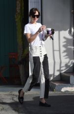 DAKOTA JOHNSON Out for Coffee in Los Angeles 01/30/2020