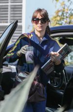 DAKOTA JOHNSON Out in Los Angeles 01/28/2020