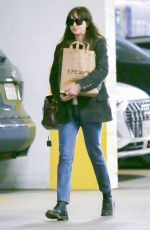 DAKOTA JOHNSON Out Shopping in Los Angeles 01/21/2020